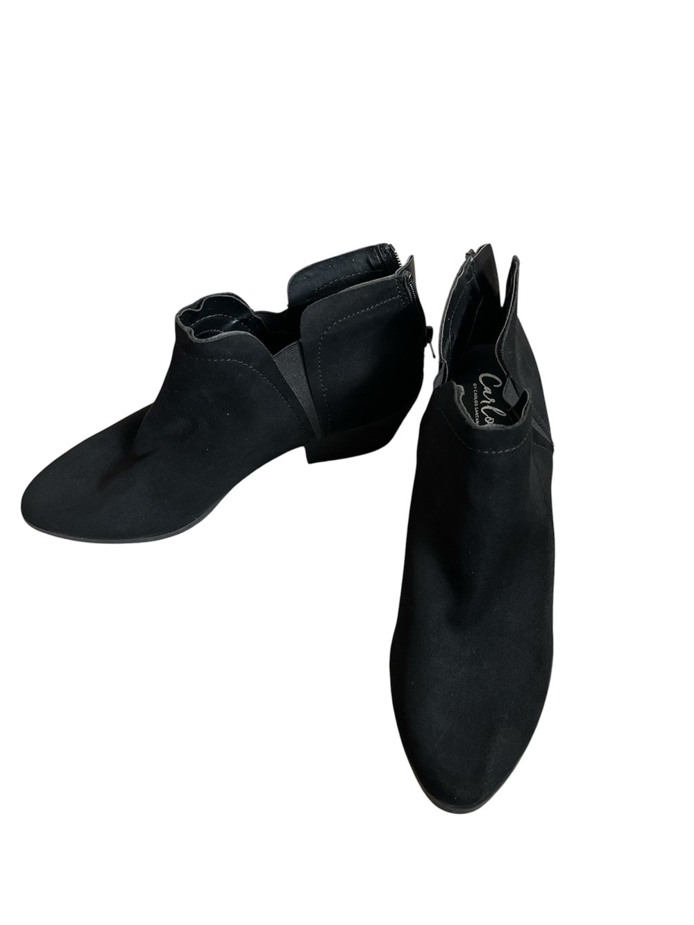 Carlos Santana Black Booties